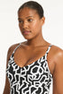 Sea Level Deco DD/E Bralette One Piece